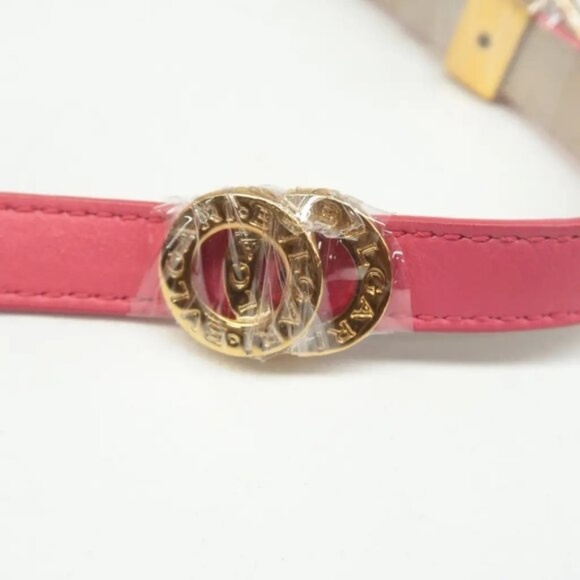 100% Authentic BVLGARI Leather Double Coil Wrap Bracelet 441-072324 - Picture 6 of 11